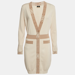 Elisabetta Franchi: Светлый кардиган 
