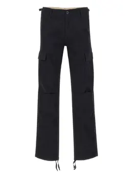 Carhartt WIP: Чёрные брюки 