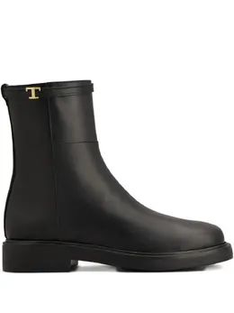 Tod's: Чёрные ботинки 