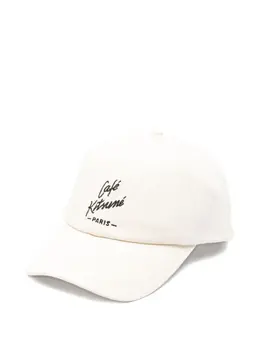 Maison Kitsuné: Белая кепка 