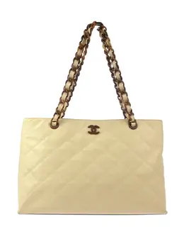 CHANEL Pre-Owned: Белая сумка 
