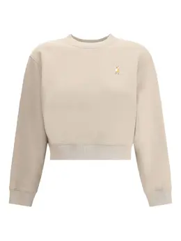 Maison Kitsuné: Бежевый свитшот 
