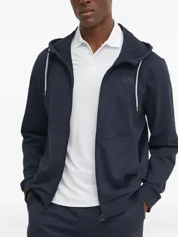 Ea7 Emporio Armani: Синяя толстовка 