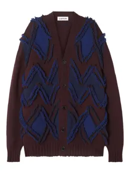 Lanvin: Жаккардовый кардиган 