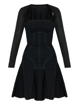 Versace Jeans Couture: Расклешённое платье 