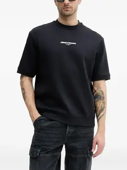 Armani Exchange: Футболка с принтом 