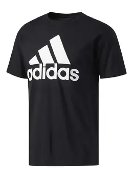 adidas: Футболка с принтом 