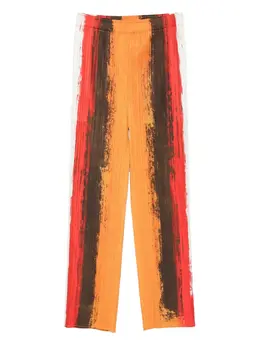 Pleats Please Issey Miyake: Брюки в полоску 