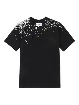MM6 Maison Margiela: Футболка с принтом 