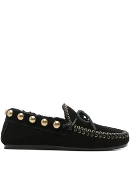 ISABEL MARANT: Чёрные лоферы 