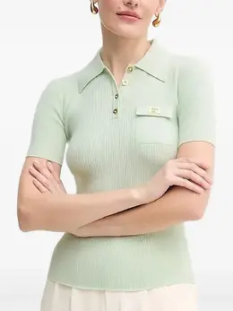 Elisabetta Franchi: Трикотажное поло 