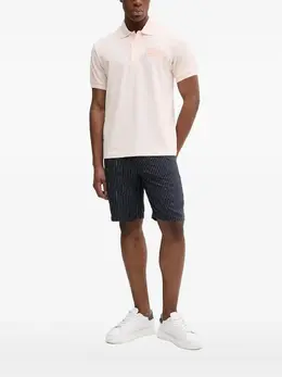 Lacoste: Поло с принтом 