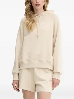 Armani Exchange: Бежевая толстовка 