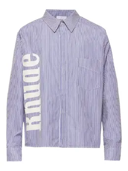 RHUDE: Рубашка в полоску 