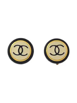 CHANEL Pre-Owned: Серьги 