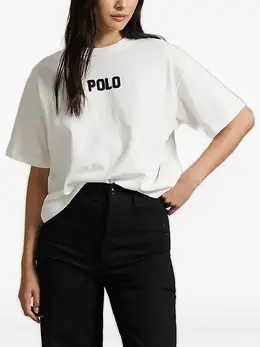 Polo Ralph Lauren: Белая футболка 