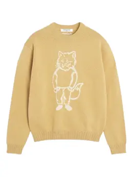 Maison Kitsuné: Свитер из шерсти 