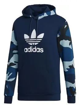 adidas: Синяя толстовка 