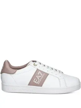 Ea7 Emporio Armani: Белые кроссовки 