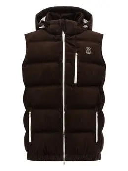 Brunello Cucinelli: Стёганый жилет 