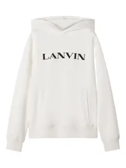 Lanvin: Белая толстовка 