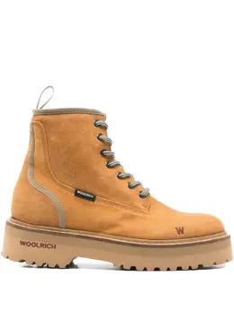 Woolrich: Коричневые ботинки 