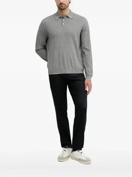 Armani Exchange: Поло с длинным рукавом 