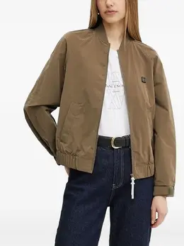 Armani Exchange: Зелёная куртка 