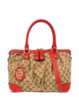 Gucci Pre-Owned: Бежевая сумка 