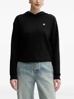 Armani Exchange: Чёрная толстовка 