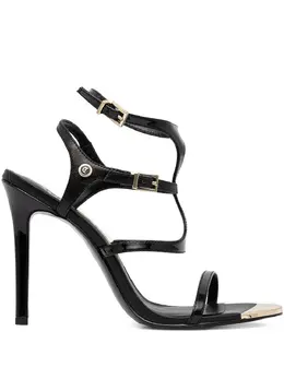 Just Cavalli: Чёрные босоножки 