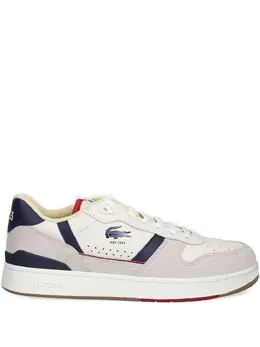 Lacoste: Белые кроссовки 