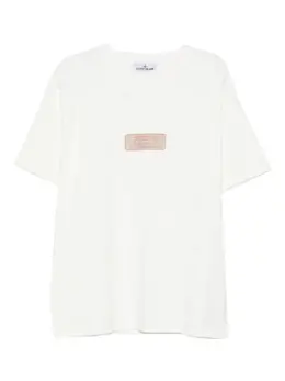 Stone Island: Футболка с принтом 
