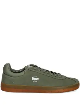 Lacoste: Зелёные кроссовки 