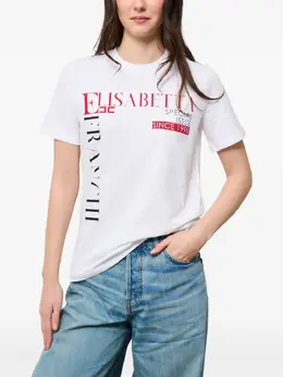 Elisabetta Franchi: Футболка с принтом 