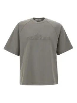 Stone Island: Футболка с рукавом реглан 
