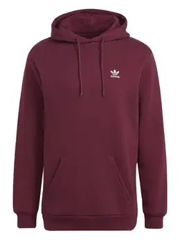 adidas: Бордовая толстовка  Adicolor Essentials