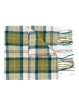 Barbour: Зелёный шарф 