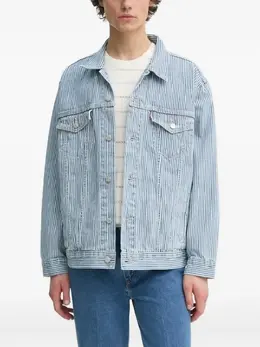 Levi's: Куртка в полоску 