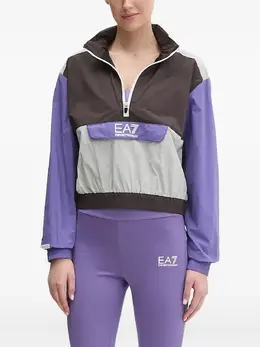 Ea7 Emporio Armani: Фиолетовая куртка 