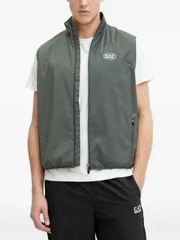 Ea7 Emporio Armani: Зелёная куртка 