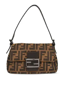 Fendi Pre-Owned: Коричневая сумка 
