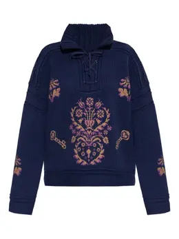 ETRO: Голубой свитер 