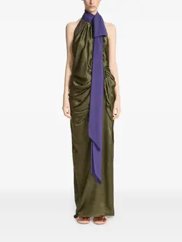DRIES VAN NOTEN: Драпированное платье 