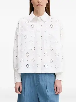 Barbour: Белая рубашка 