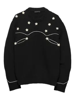 Prada: Трикотажный свитер 
