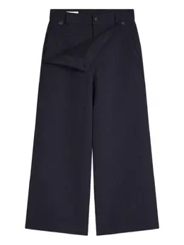 DRIES VAN NOTEN: Брюки из шерсти 