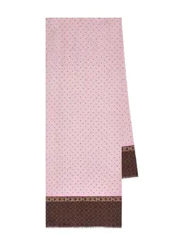 DRIES VAN NOTEN: Розовый шарф 