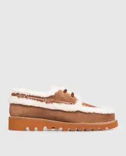 Valentino: Коричневі мокасини 