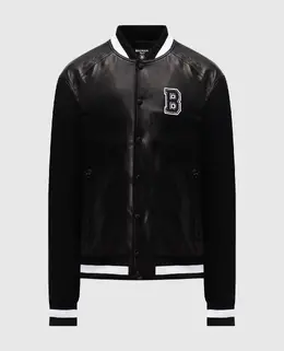 Balmain: Чорні куртки 